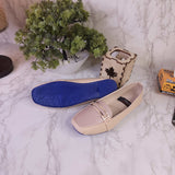 Beige Casual Loafers - Maha fashions -  Women Footwear