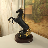 Black Horse Sculpture