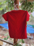 Kids Red Pocket Style T Shirt - Maha fashions -  KIDS CLOTHING