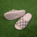 Beige Comfy Slippers - Maha fashions -  woman footwear