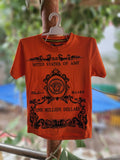 Orange Kids T Shirt - Maha fashions -  KIDS CLOTHING