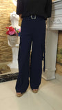 Navy Wide Leg Cargo