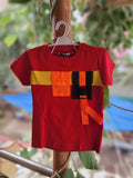 Kids Red Pocket Style T Shirt