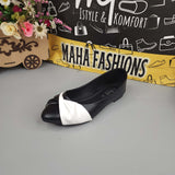 Black White Contrast Pumps