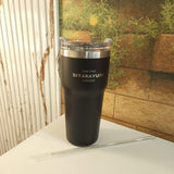 Black Insulated Stainless Steel Tumbler