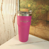 Pink Insulated Stainless Steel Tumbler