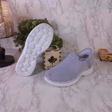 Women Grey Slip On Sneakers