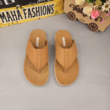 Camel Men Slippers - Maha fashions -  Men Footwear