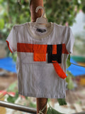 White Kids Pocket Style T Shirt - Maha fashions -  KIDS CLOTHING