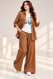 Women’s 3-Piece Brown Co-Ord Set