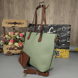 Greeb Brown Shoulder Bag