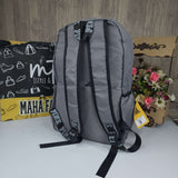 Grey Backpack - Maha fashions -  bagpacks