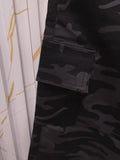 Black Camo Baggy Cargo
