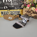 Black Studs Strips Footwear in Heel - Maha fashions -  Women Footwear