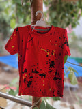 Red Painted Style T Shirt - Maha fashions -  KIDS CLOTHING