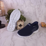 Women Navy Slip On Sneakers