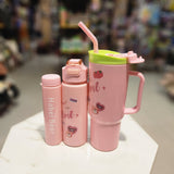 Pink Tumbler Set