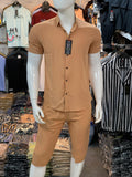 Apricot Track Suit - Maha fashions -  Men Clothing