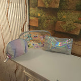 Silver Multi Use Pouch 3 Pcs Set