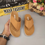 Camel Men Slippers - Maha fashions -  Men Footwear