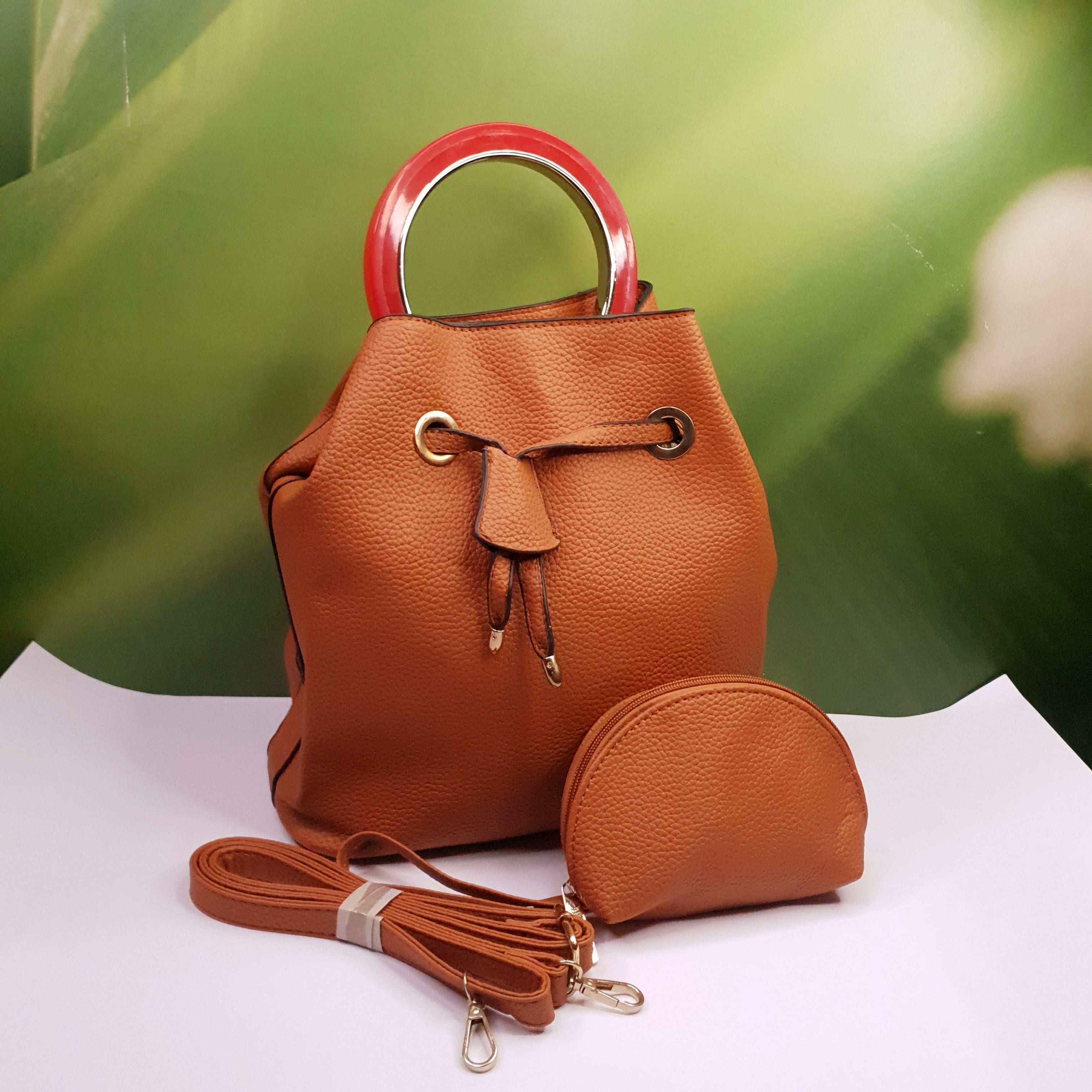 Two Pieces Handbags set - Maha fashions -  women's handbags
