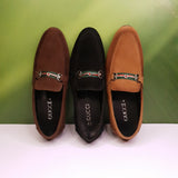 Men Solid Formal Horsebit Loafers - Maha fashions -  Men's Footwear