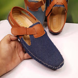 Denim shoe-style sandals - Maha fashions -  Men's Footwear