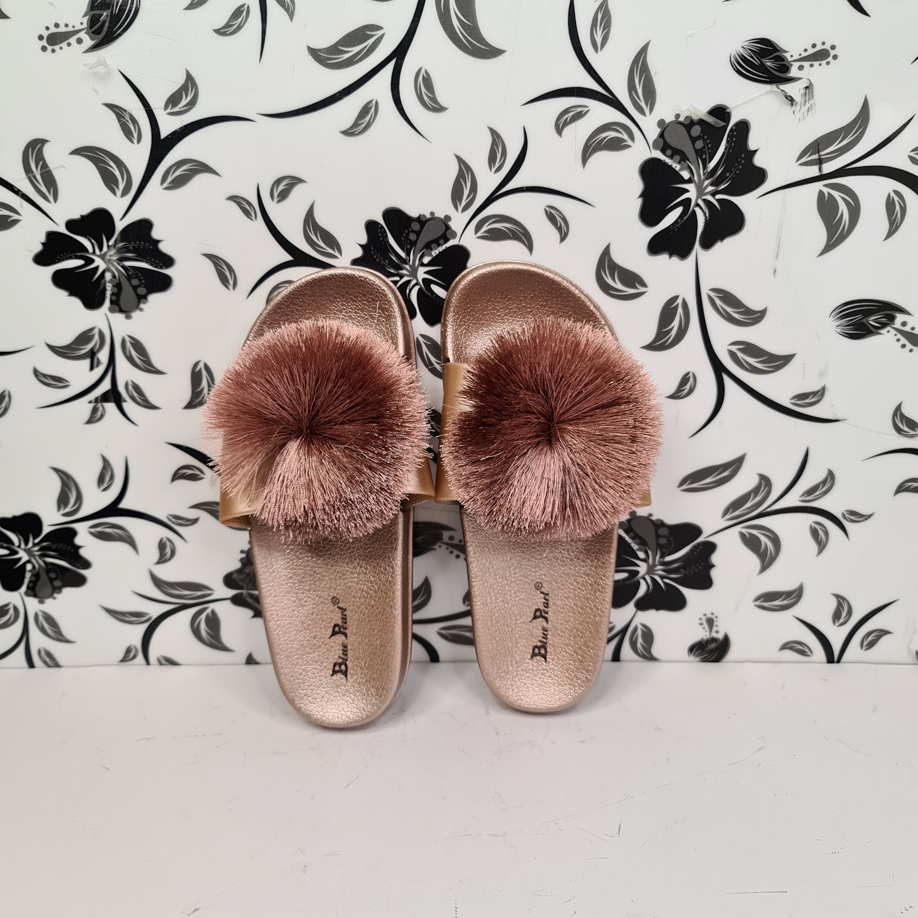 Women Causal slipper (Pomp Pomp) - Maha fashions -  Women's Footwear