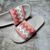 Pattern Casual Slides - Maha fashions -  Women's Footwear