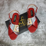 Women Embroidery Peshawri Sandal - Maha fashions -  Sandals