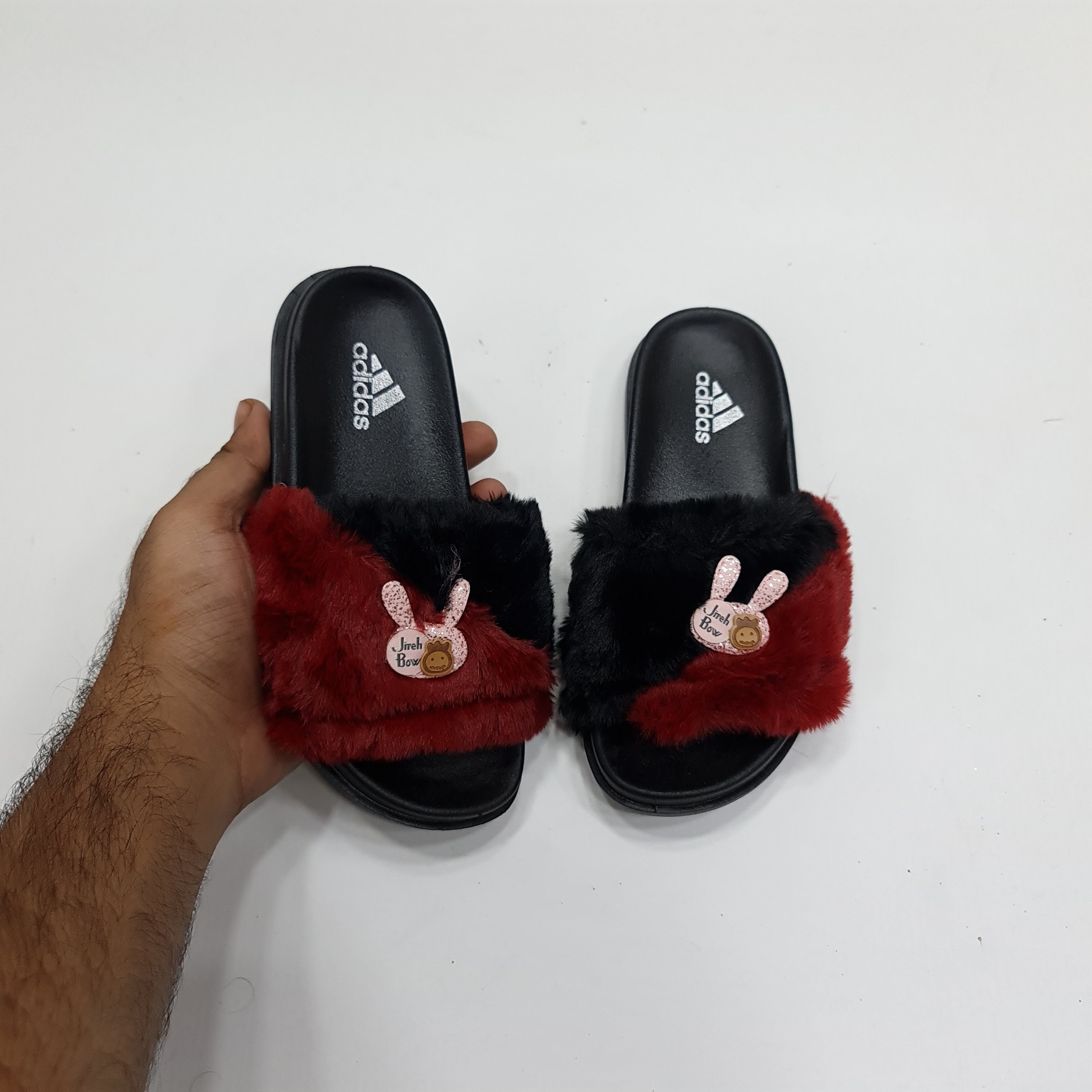 Bear Twin Color Kids Slides - Maha fashions -  