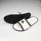 White Buckle Slippers - Maha fashions -  Men Slippers