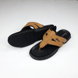 Camel Buckle Slippers - Maha fashions -  