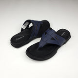 Navy Buckle Slipper - Maha fashions -  