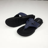 Navy Buckle Slipper - Maha fashions -  