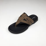 Brown Buckle Slippers - Maha fashions -  