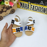 White Kids Sandals - Maha fashions -  