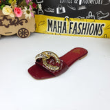 FH-178 MAROON - Maha fashions -  