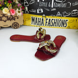 FH-178 MAROON - Maha fashions -  