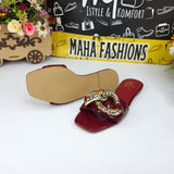 FH-178 MAROON - Maha fashions -  