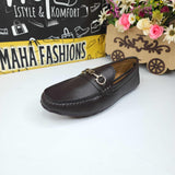 Brown Buckle Moccs