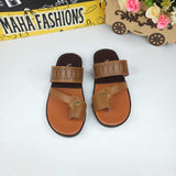 Men Camel Slippers - Maha fashions -  