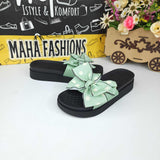 Green Polka Dots Slippers - Maha fashions -  